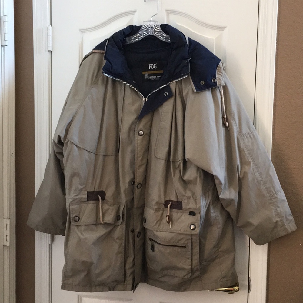 FINAL MARKDOWN Men’s London Fog Hooded Jacket (L Reg)